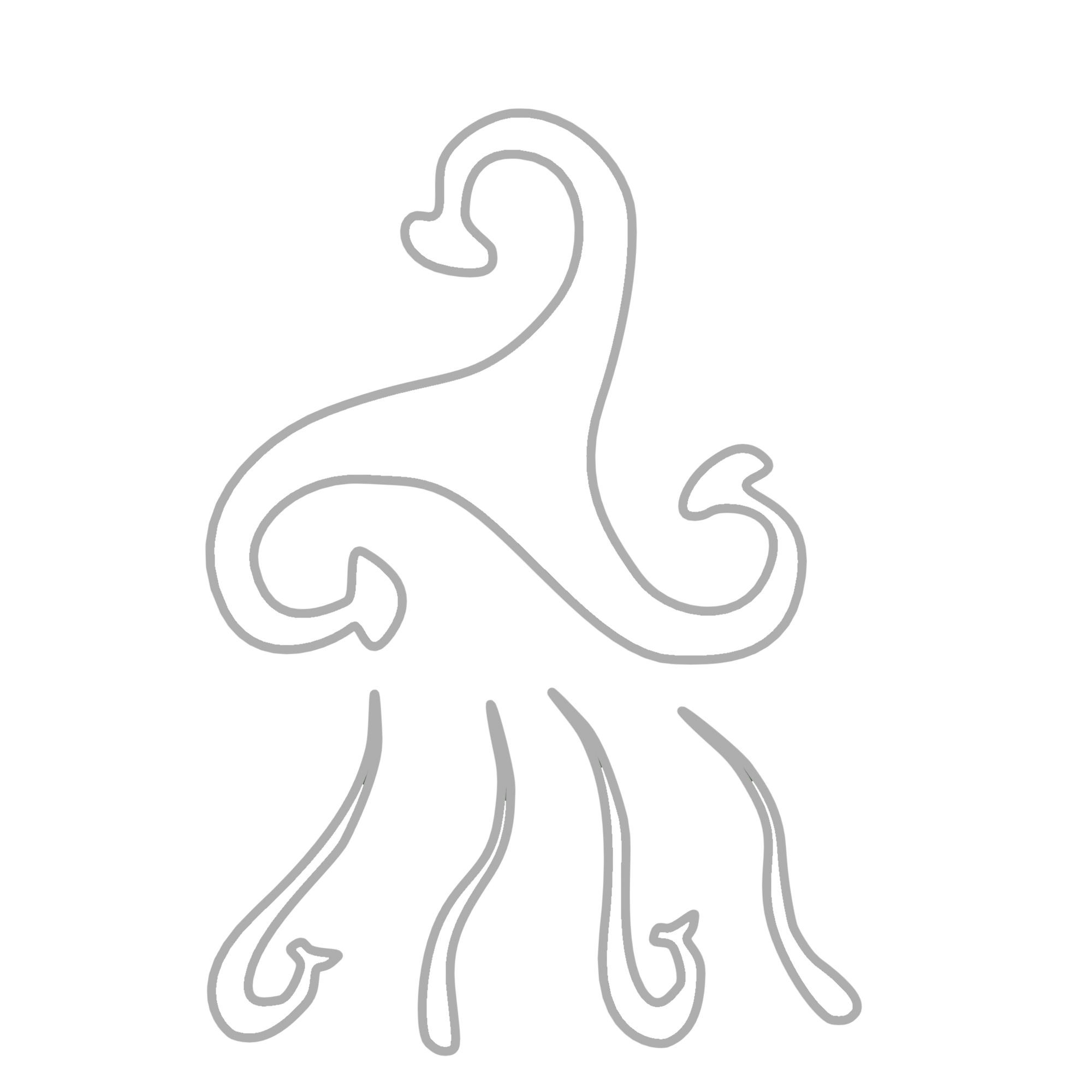 Gigi's Art Triskele Logo